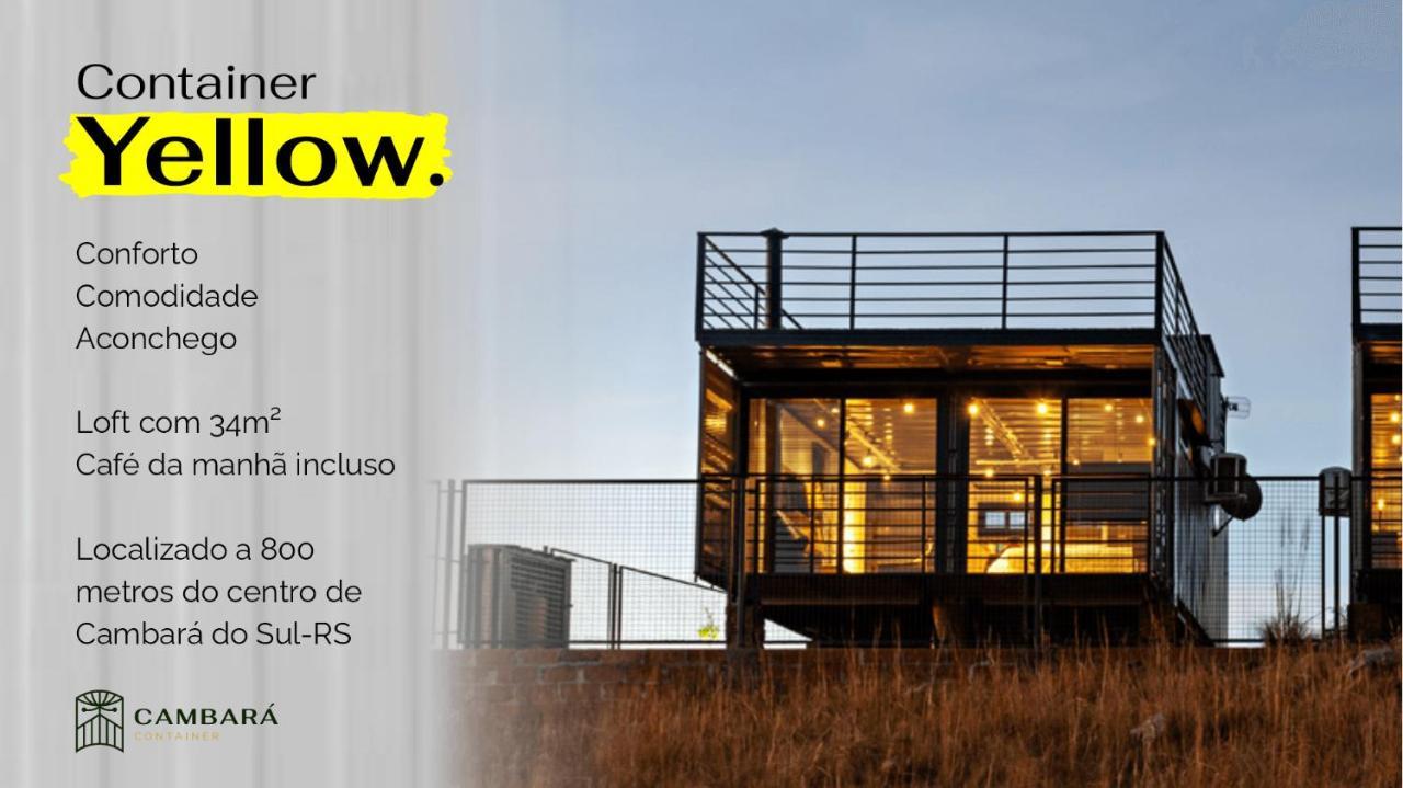 Cambara Container Hotel Luaran gambar
